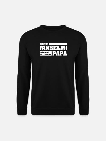 Anselm as birth - Unisex Sweatshirt - black