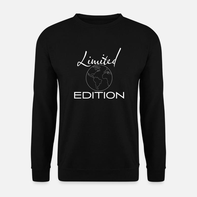 Planet Erde Limited Edition - Unisex Pullover - Schwarz