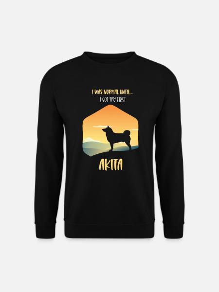 Akita - Unisex Pullover - Schwarz