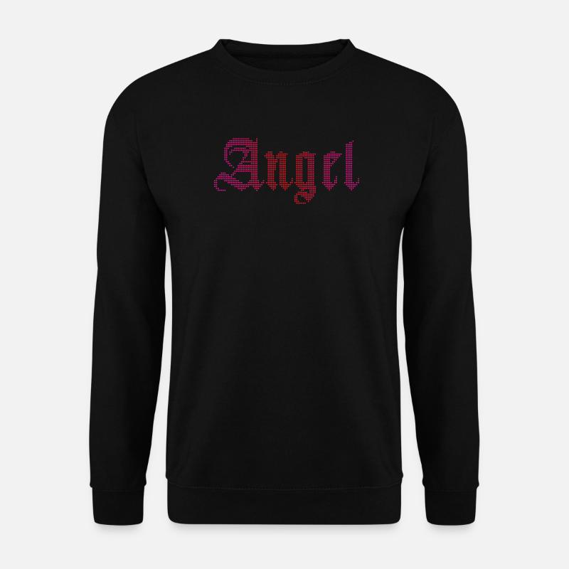 Engel - Unisex Pullover - Schwarz