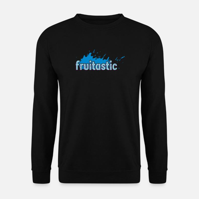 fruitastic claim fresh splash blue - Unisex Sweatshirt - black