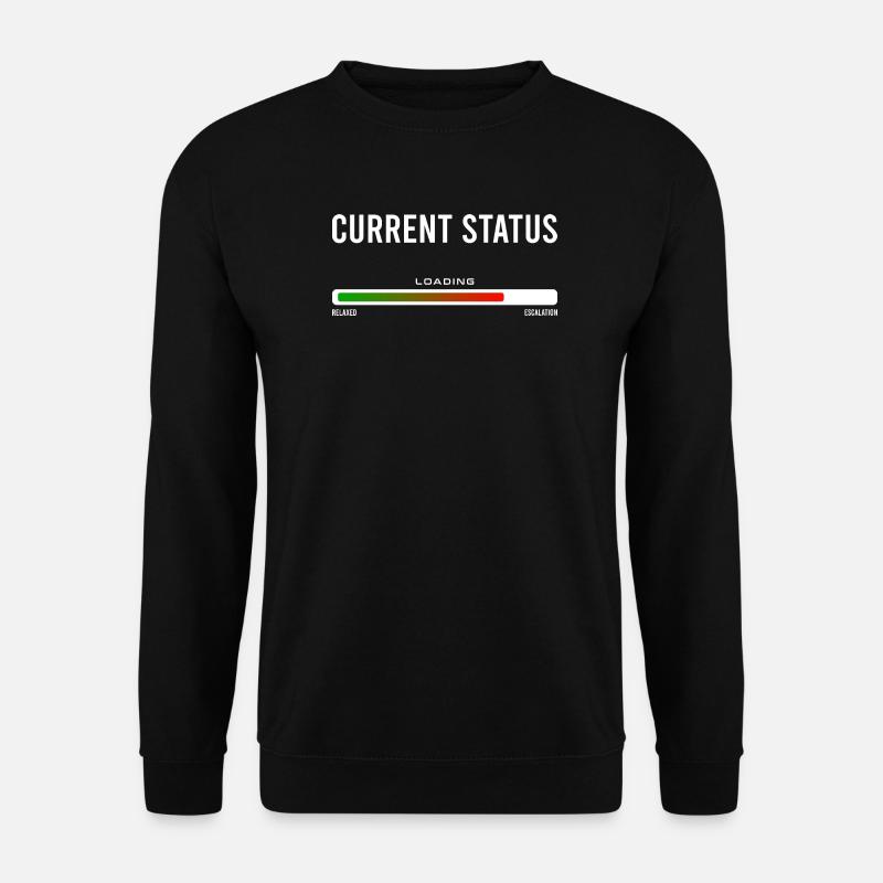 Current Status - Unisex Sweatshirt - black