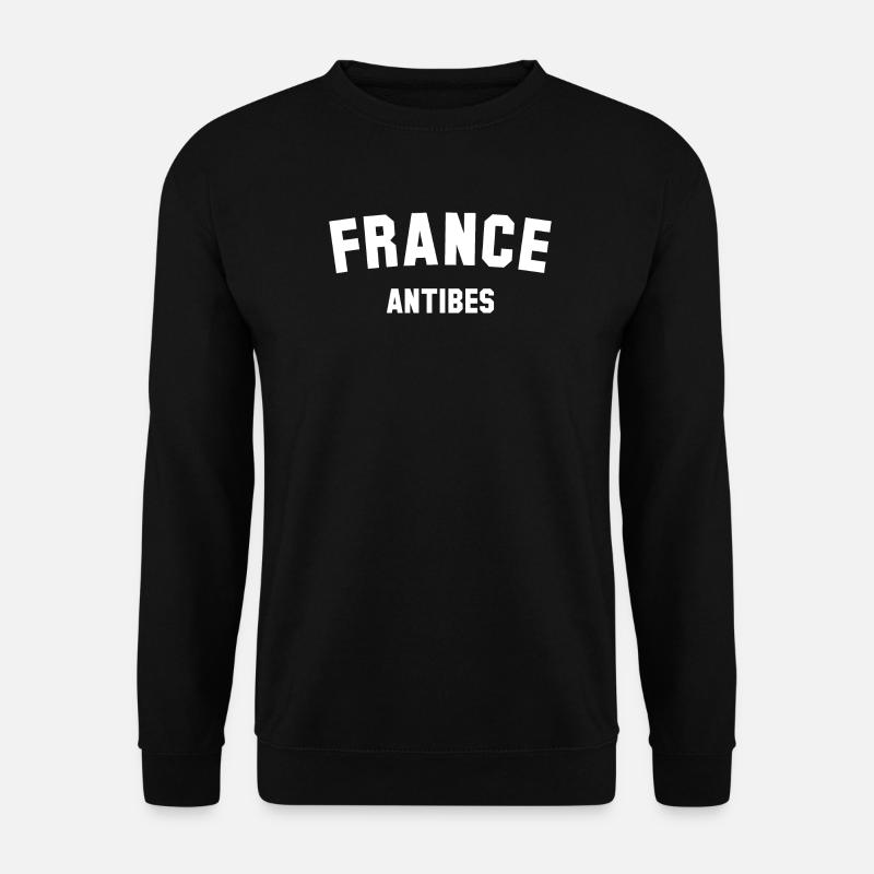 ANTIBES France Frankreich - Unisex Pullover - Schwarz