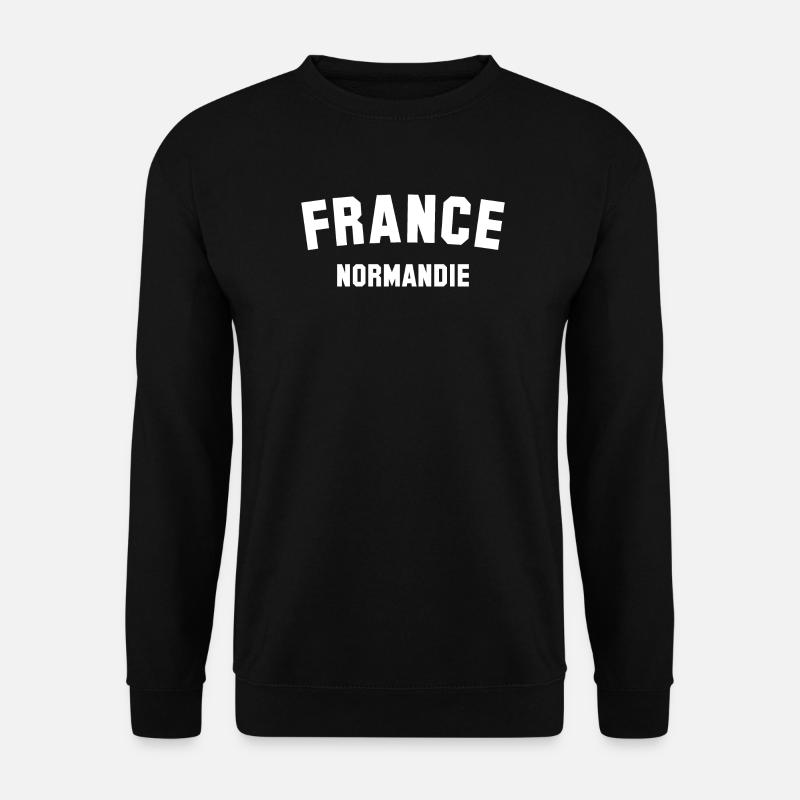 NORMANDIE France - Unisex Pullover - Schwarz