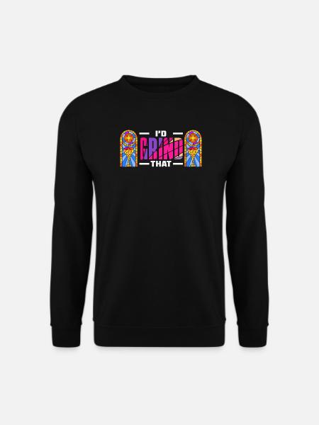 Buntglas-kunst Buntglas-künstler - Unisex Pullover - Schwarz