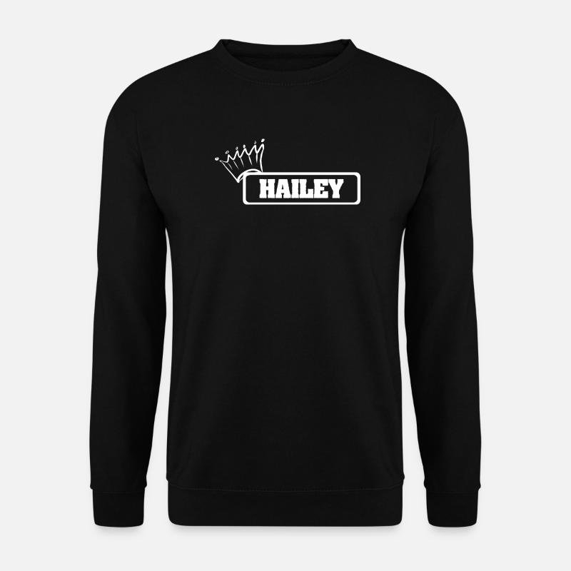 Kroenchen Hailey - Unisex Pullover - Schwarz