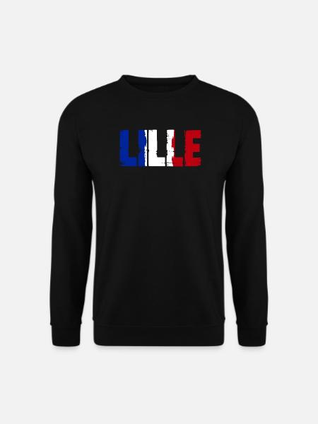 Lille Frankreich - Unisex Pullover - Schwarz