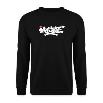Hygge - Unisex Pullover - Schwarz - Vorne - Alina (178cm) & Michal (187cm)