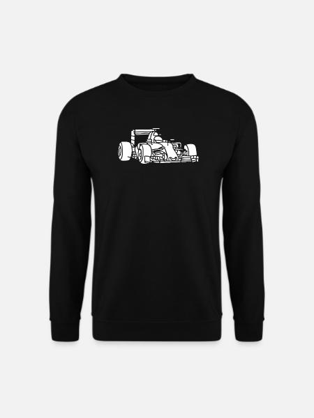 Formula Cars Racing Gifts Driver Team Kids Him - Unisex Sweatshirt - black