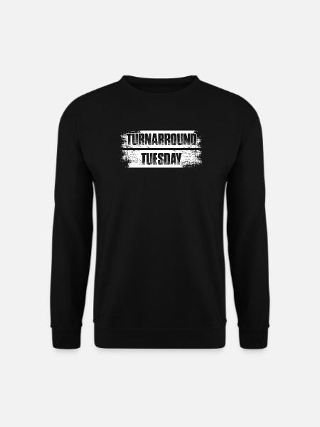 Turnarround tuesday Aktienmarkt Börse Trader - Unisex Pullover - Schwarz