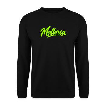 Mallorca - Spanien - Spain - Espana - Insel - Unisex Pullover - Schwarz - Vorne - Alina (178cm) & Michal (187cm)