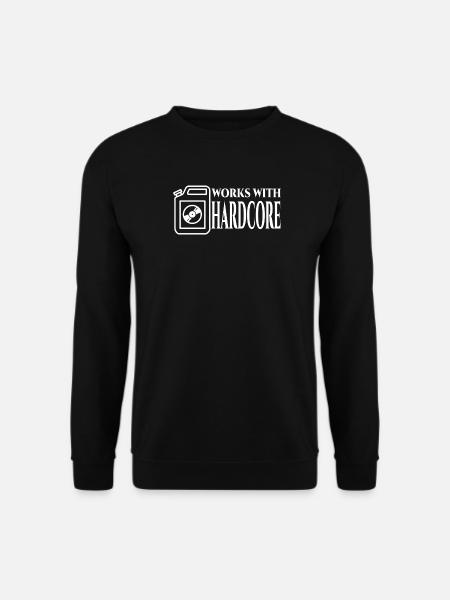 Hardcore- - Unisex Pullover - Schwarz