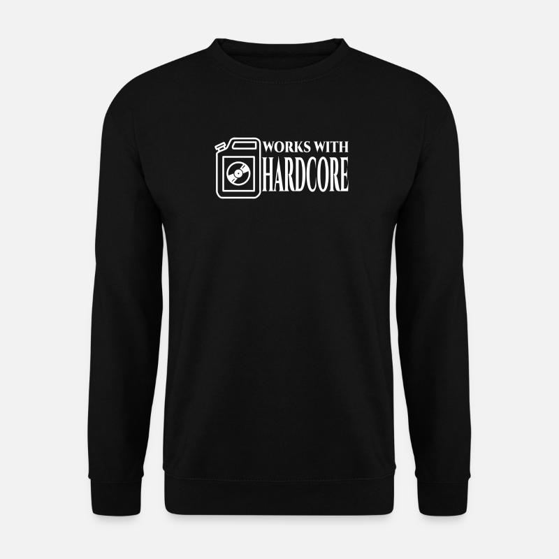 Hardcore- - Unisex Pullover - Schwarz
