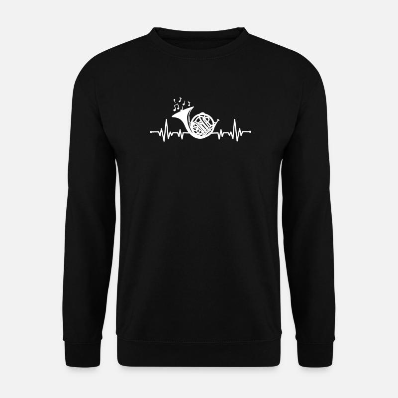 Waldhorn - Unisex Pullover - Schwarz