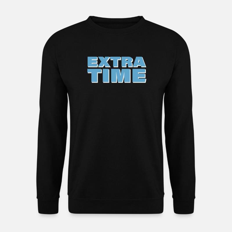 EXTRA TIME - Unisex Sweatshirt - black