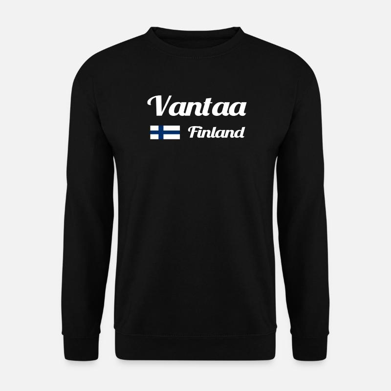 Vantaa Finland Print - Unisex Sweatshirt - black