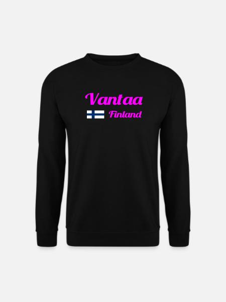 Vantaa Finland Print - Unisex Sweatshirt - black