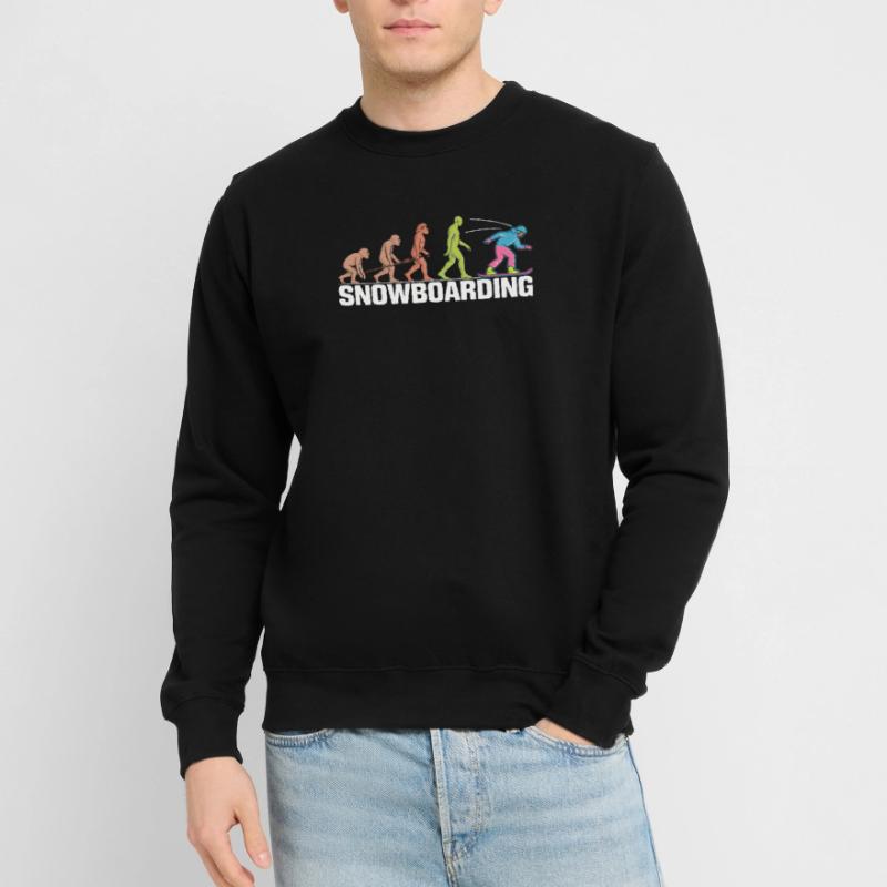 Die Evolution des Snowboard-Designs Unisex Pullover