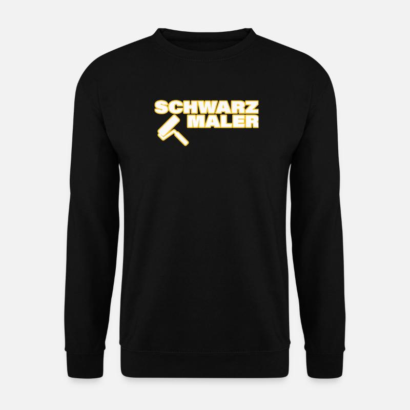 SCHWARZMALER - Unisex Pullover - Schwarz