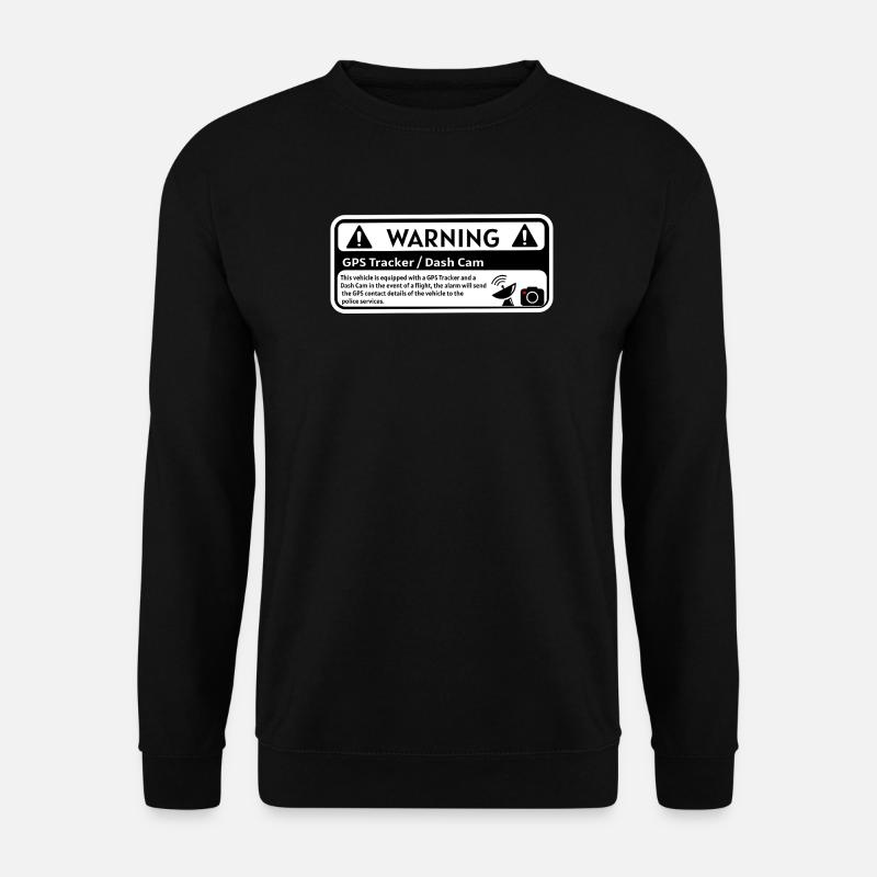 DashCam GPS-Warnung - Unisex Pullover - Schwarz