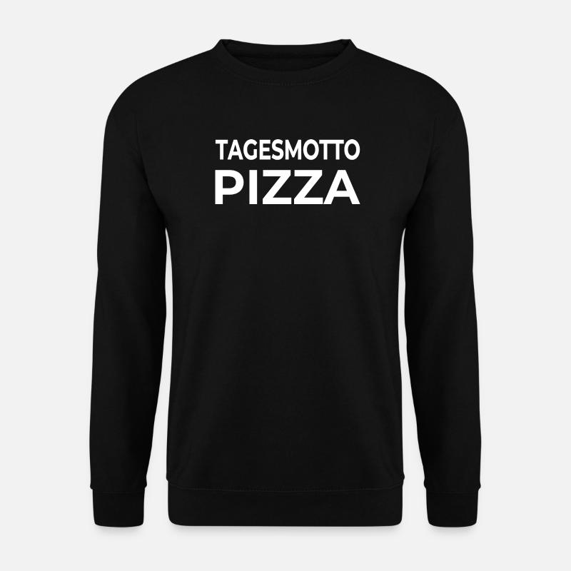 Pizza - Unisex Sweatshirt - black