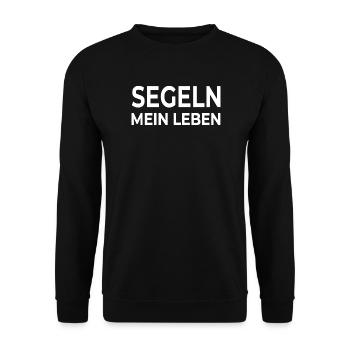 Sail - Unisex Sweatshirt - black - Front - Alina (178cm) & Michal (187cm)