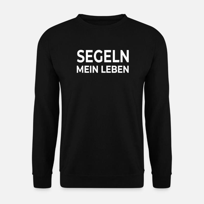 Segeln - Unisex Pullover - Schwarz