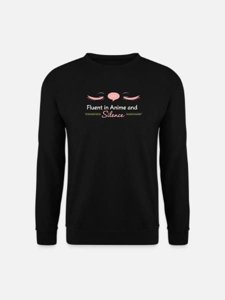 Introverti d’anime Weeb canapé - Sweat-shirt Unisexe - noir