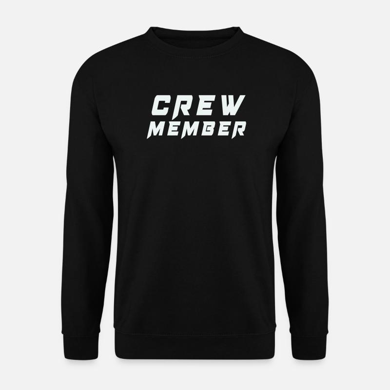 Crew Member Patch Tee - Unisex Sweatshirt - black