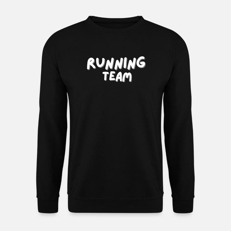 Running Team - Unisex Sweatshirt - black