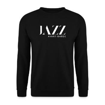avantgarde jazz - Unisex Sweatshirt - black - Front - Alina (178cm) & Michal (187cm)
