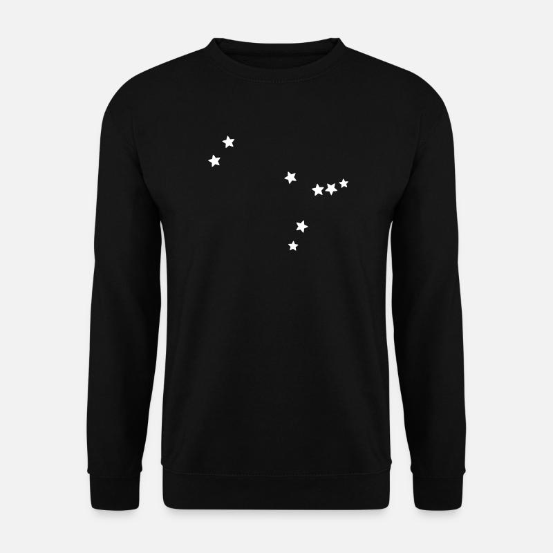 zodiac sign Gemini - Unisex Sweatshirt - black