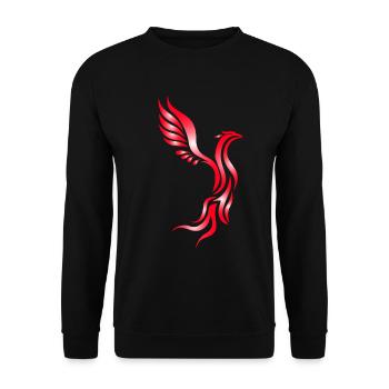 Phoenix Fantasy Magic Gift Wizard - Sweat-shirt Unisexe - noir - Devant - Alina (178cm) & Michal (187cm)