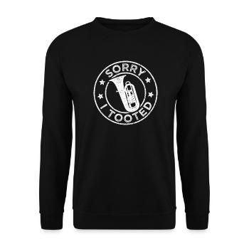 Tuba Tuba Orchestra Musicien Brass Band - Sweat-shirt Unisexe - noir - Devant - Alina (178cm) & Michal (187cm)