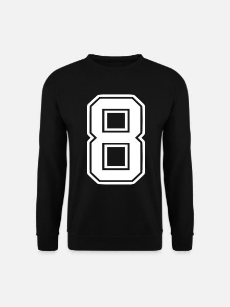 8 - Unisex Pullover - Schwarz