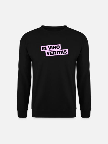 In Vino Veritas - Unisex Sweatshirt - black