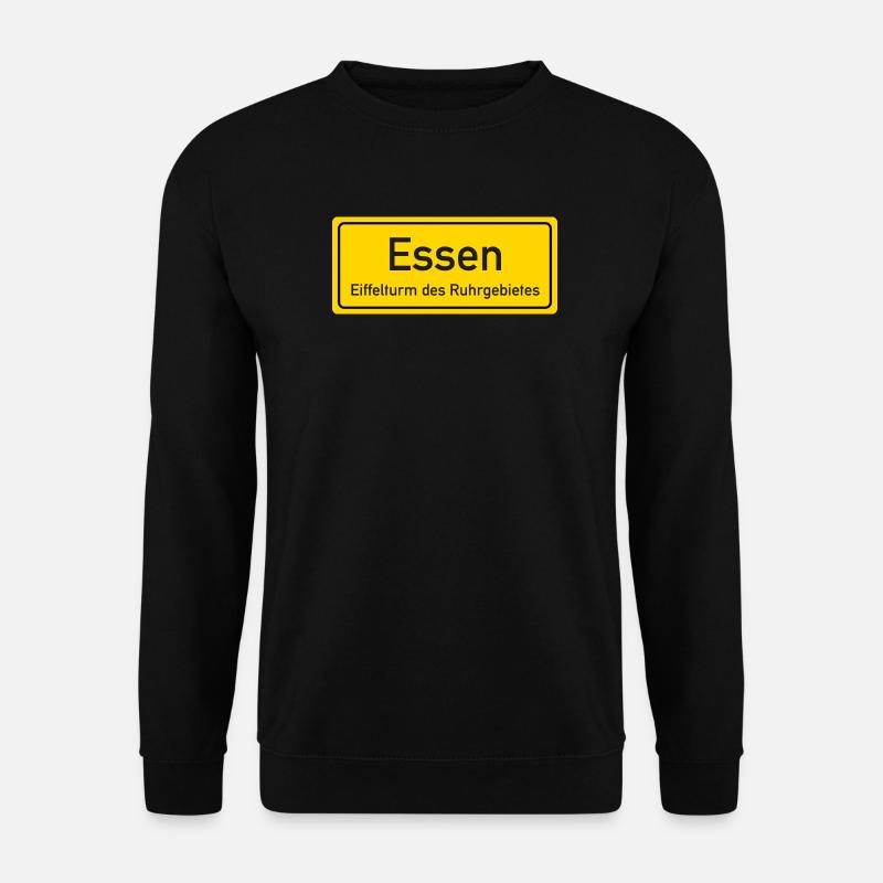 Essen Ortsname Deutschland - Unisex Pullover - Schwarz