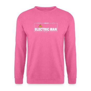 HOMME ELECTRIQUE - Sweat-shirt Unisexe - rose - Devant