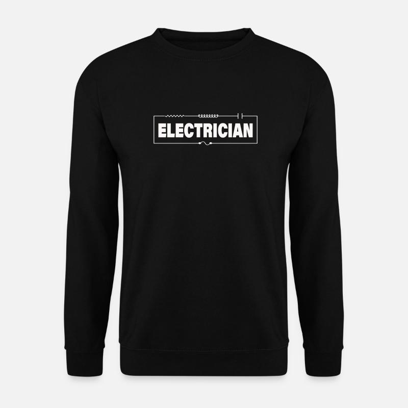 ELECTRICIAN - Unisex Pullover - Schwarz