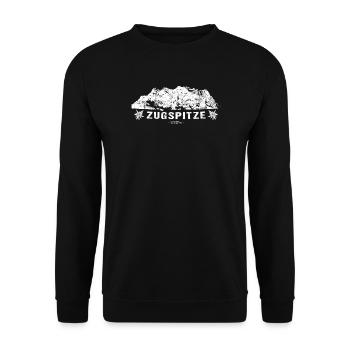 Zugspitze - Unisex Pullover - Schwarz - Vorne - Alina (178cm) & Michal (187cm)