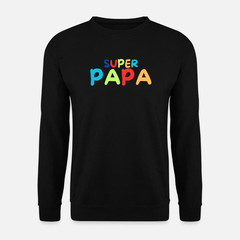 Super dad - Unisex Sweatshirt - black