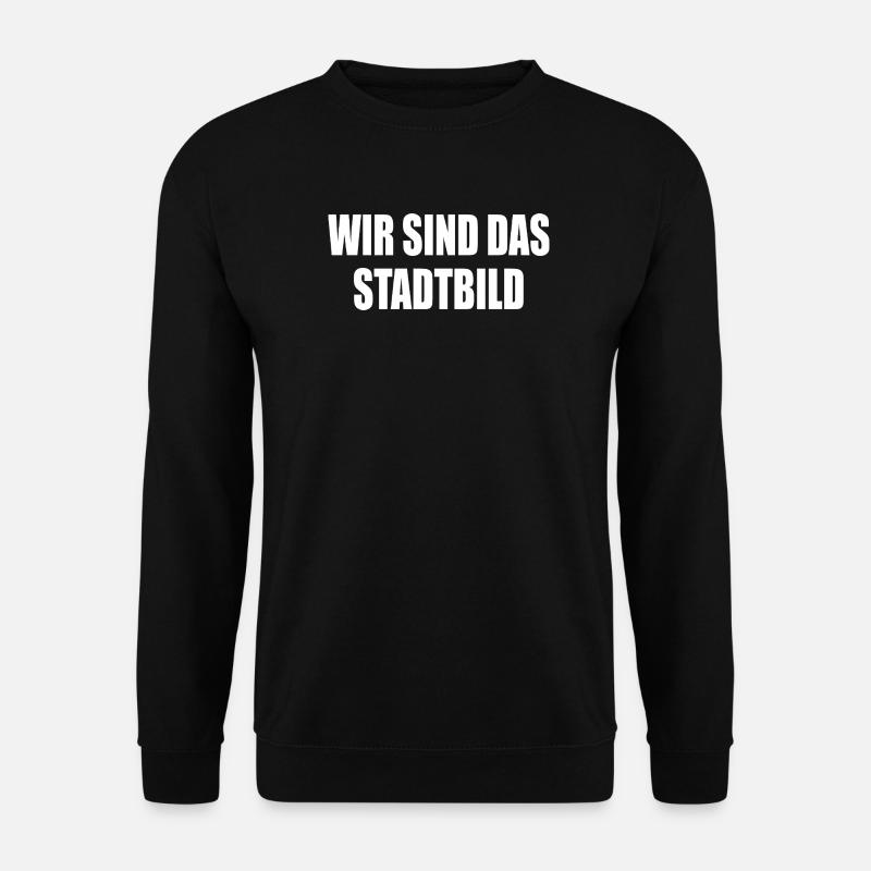 We are the cityscape - Unisex Sweatshirt - black