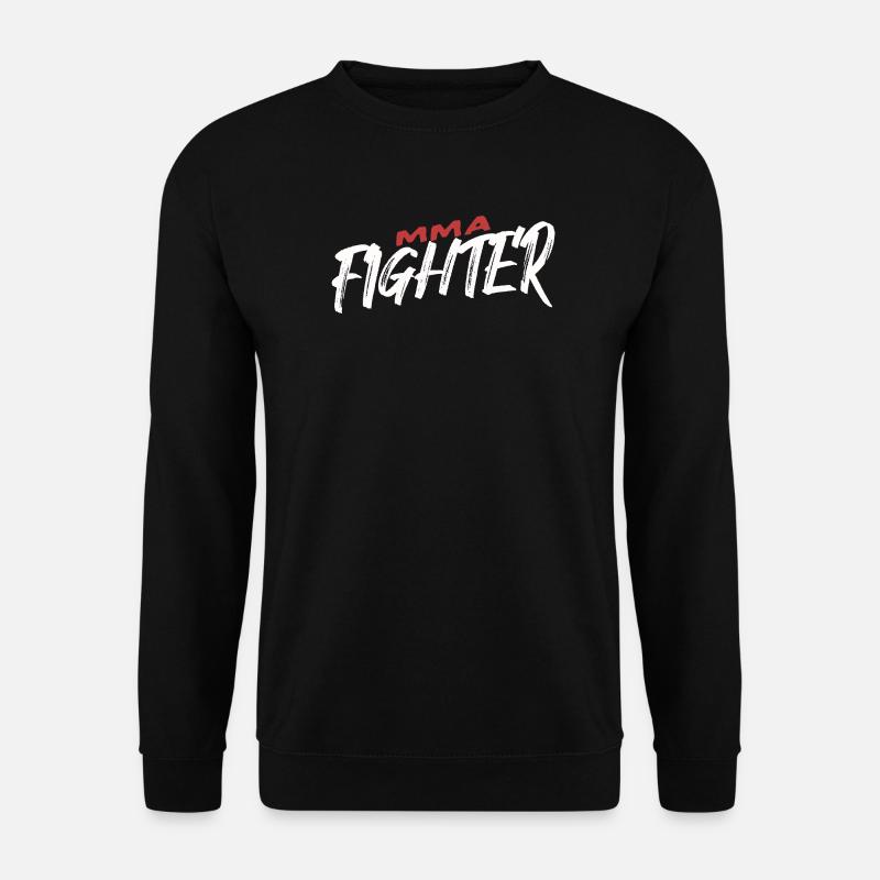 MMA Fighter Power Statement - Unisex Sweatshirt - black