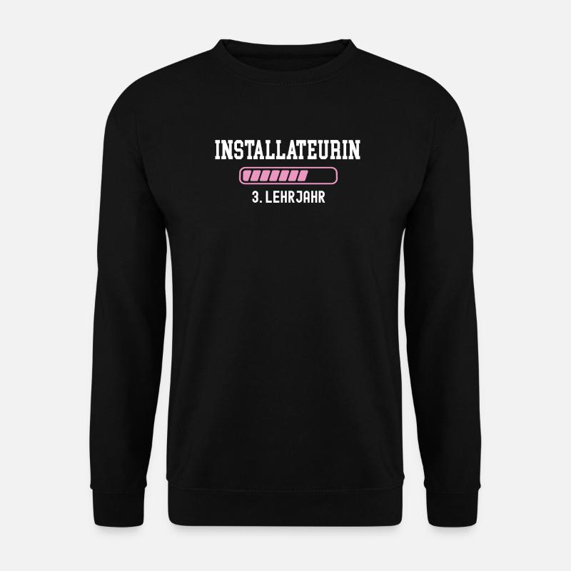 Plumber Apprenticeship 3 Year Plumber - Unisex Sweatshirt - black