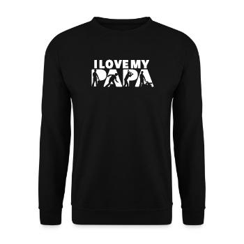 Ouvrier sidérurgiste Métallurgie Conception de construction métallique - Sweat-shirt Unisexe - noir - Devant - Alina (178cm) & Michal (187cm)