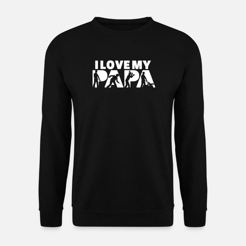 Stahlbauer Eisenarbeiter Metallkonstruktion - Unisex Pullover - Schwarz