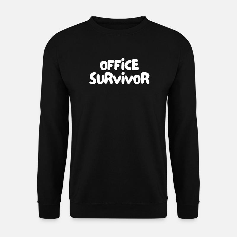 Office Survivor - Unisex Sweatshirt - black