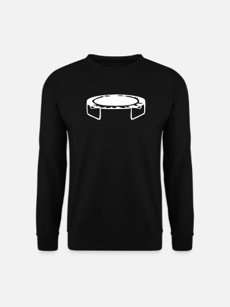 Trampolin springen Geschenk - Unisex Pullover - Schwarz