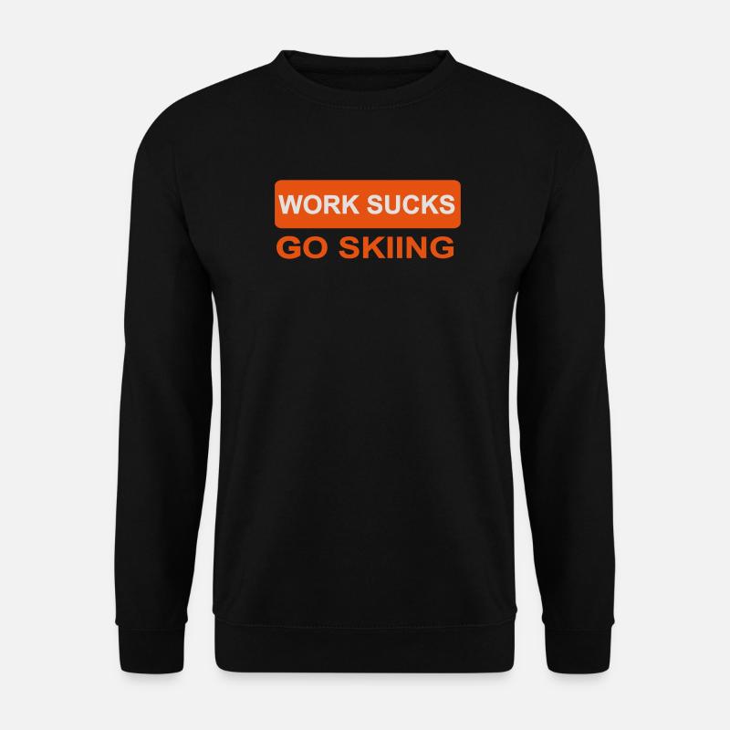 ski - Unisex Sweatshirt - black