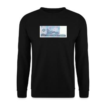 100 Marks of the GDR - Unisex Sweatshirt - black - Front - Alina (178cm) & Michal (187cm)